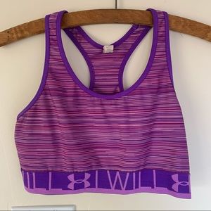 UA racer back sports bra